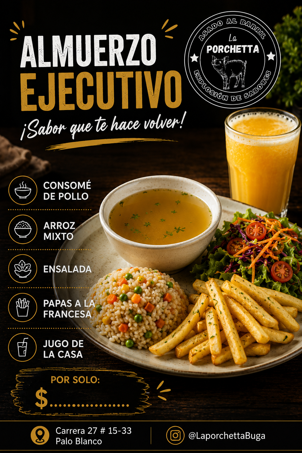 Almuerzos ejecutivos